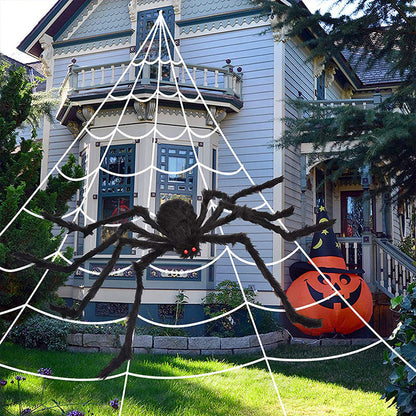 🎁LAST DAY🎃 Halloween Sale💥Room Decor Spider Web Design Hanging Light